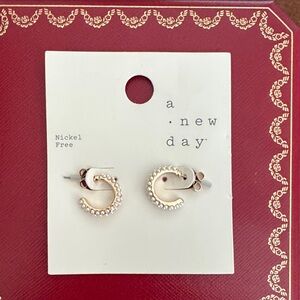 A New Day Pearl-Accented Gold Earrings